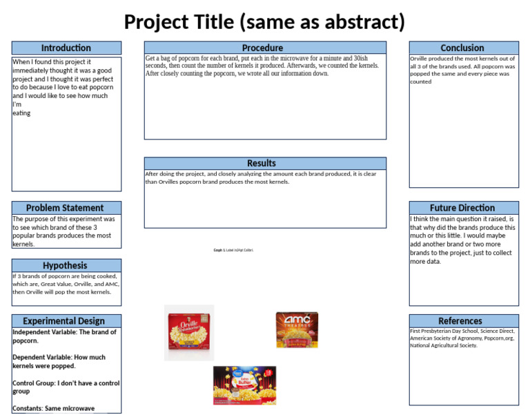 Which Popcorn Brand Pops Most Kernels? | PDF | Popcorn | Experiment