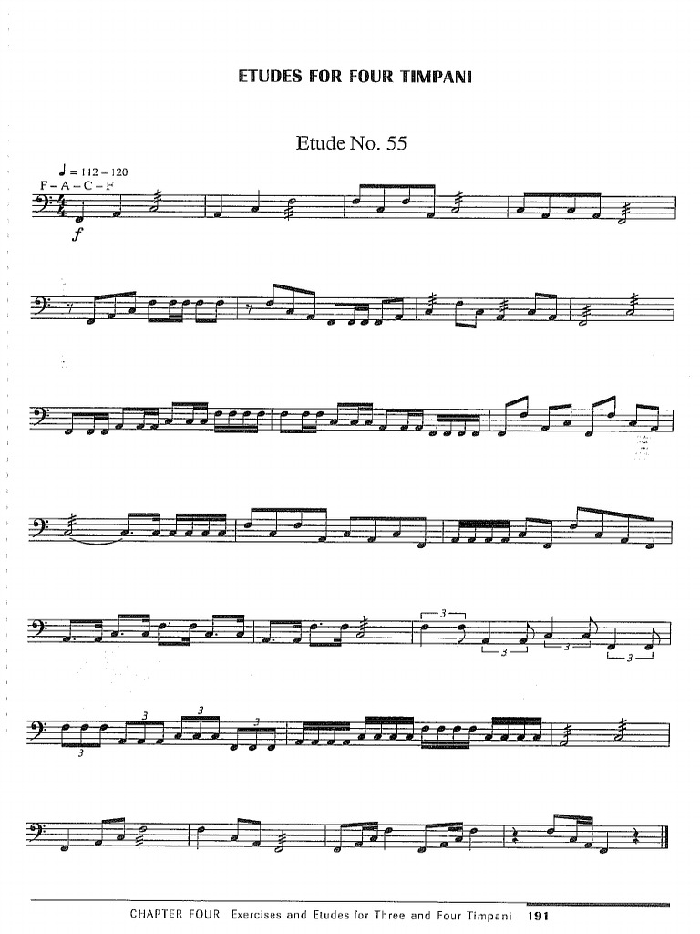 Fundamentals For Timpani | PDF