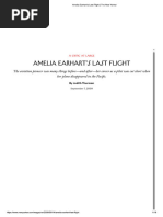 Earhart's Last Flight Analysis | PDF