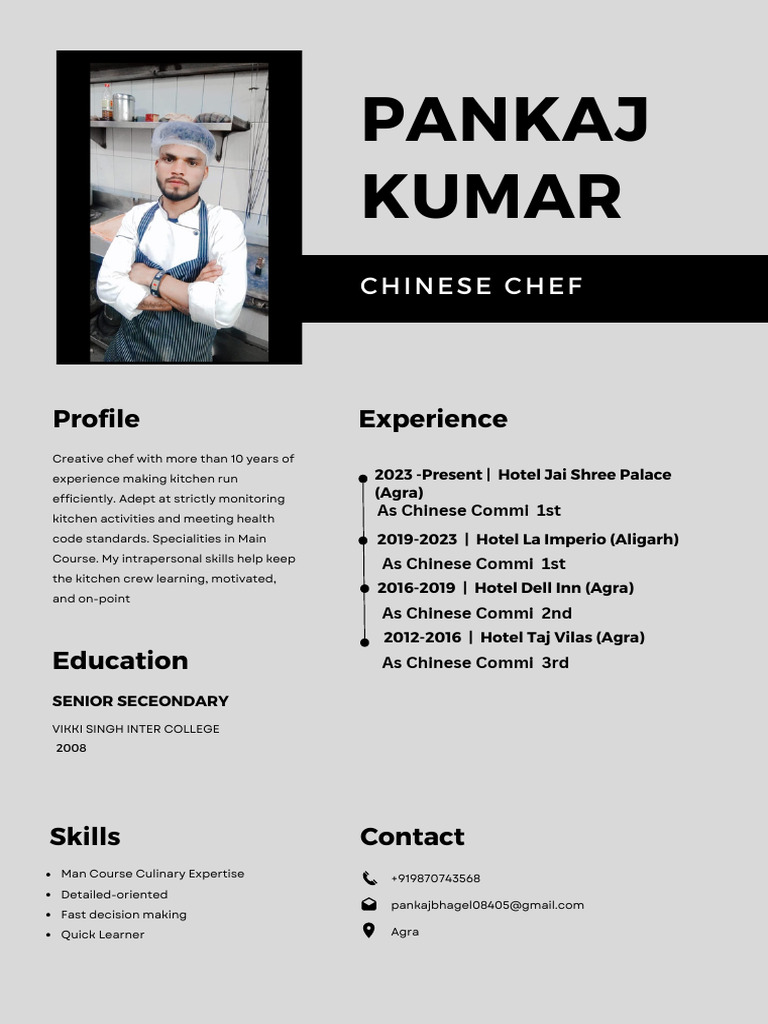 Pankaj Kumar Resume | PDF