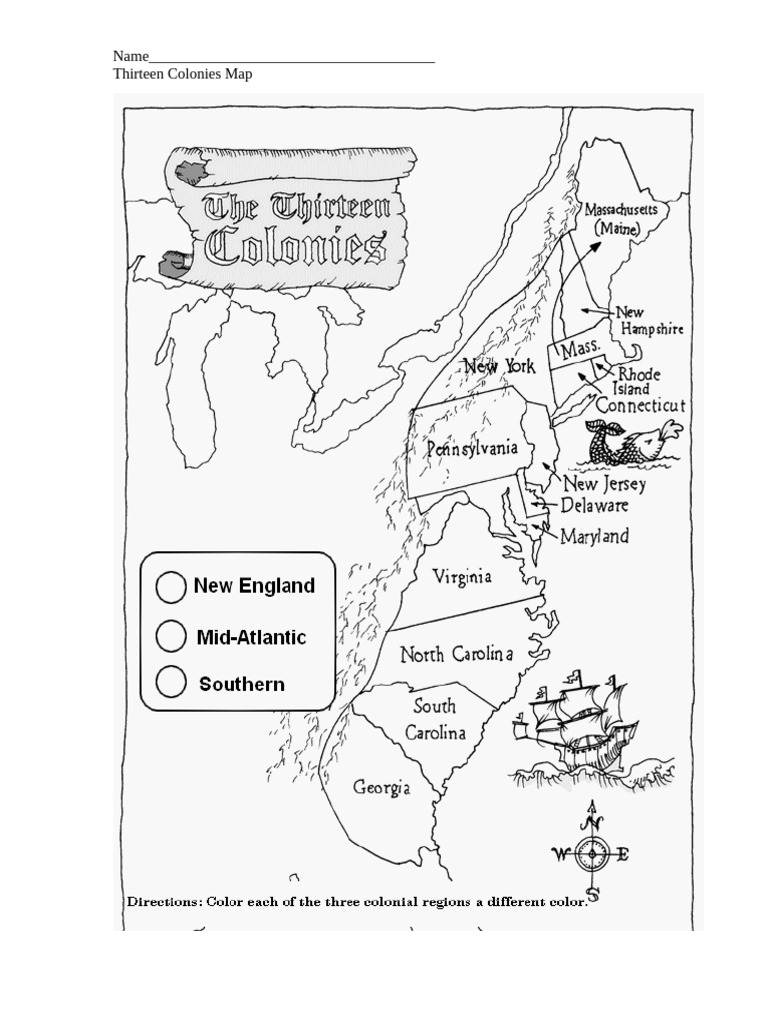 13ColoniesMap 1 | PDF