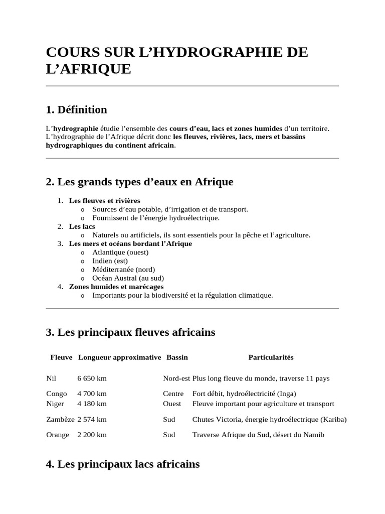 1 OG3. OS3-2. LES DIFFERENTS ELEMENTS DU MILIEU PHYSIQUE DE L'AFRIQUE  CENTRALE Les différents éléments du milieu physiqu, image size:768x1024