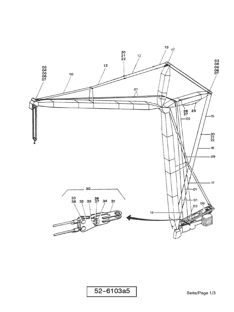 Ropes Boom 52-6103A5 TruckCrane TelescopicBom | PDF