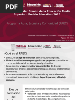 Modelo Educativo 2025: MCCEMS y Egreso | PDF | Evaluación | Plan de ...