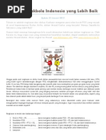 Download Menuju Sepakbola Indonesia Yang Lebih Baik Update 22 Januari 2012 by Basong San SN90772019 doc pdf
