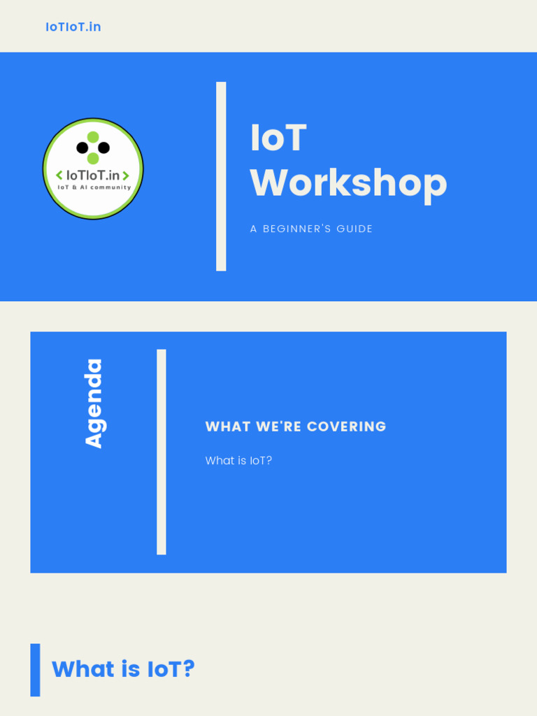 IOT Workshop v2 - BrainyPi | PDF | Microcontroller | Internet Of Things