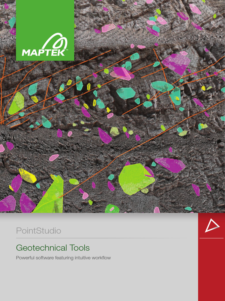 Maptek PointStudio Geotech Tools Download | PDF