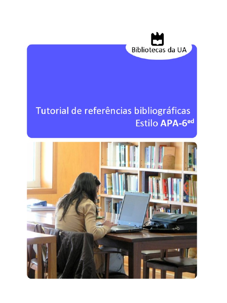 Tutorial de referências bibliográficas Estilo APA6ed