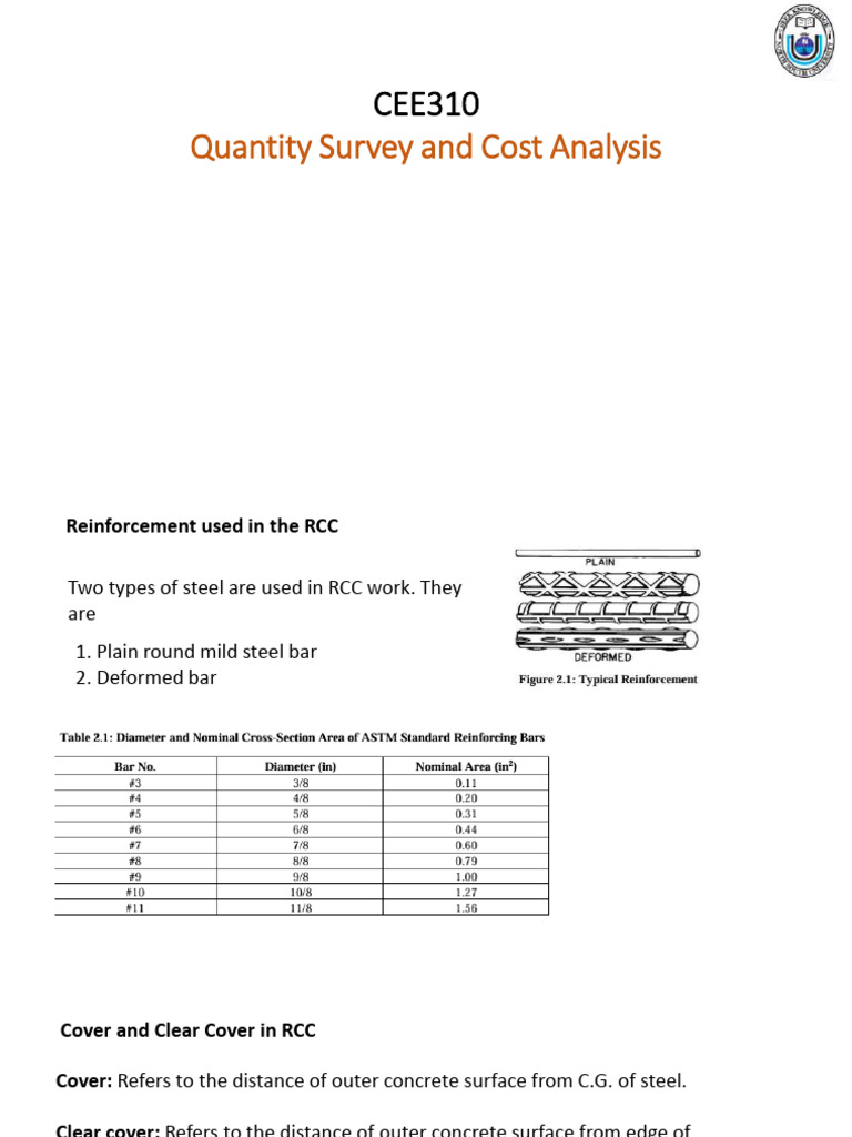 RCC Slab Reinforcement Guide | PDF | Concrete | Secondary Sector Of The ...