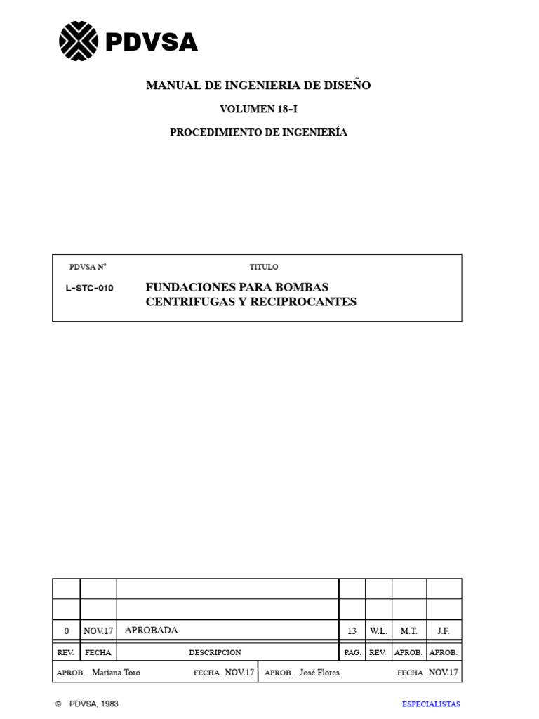 L STC 010 | PDF | Bomba | Hormigón