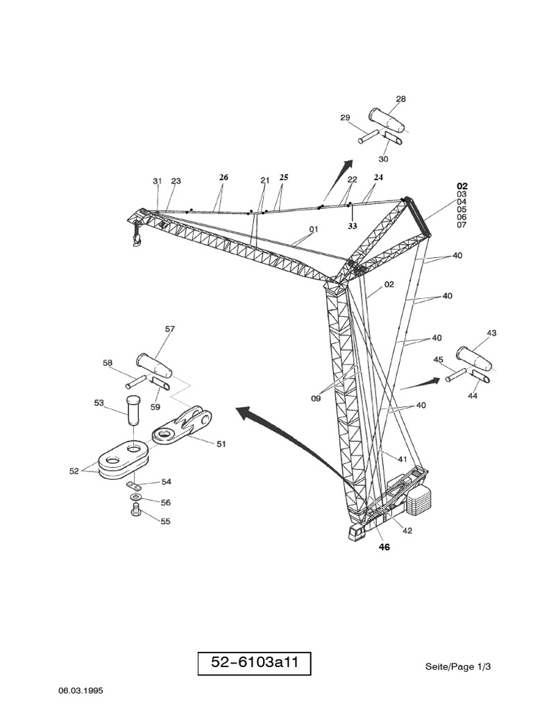 Ropes Boom 52-6103A11 TruckCrane TelescopicBoom | PDF