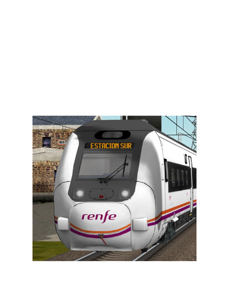 Automotor Eléctrico Serie 449 para OpenRails | PDF