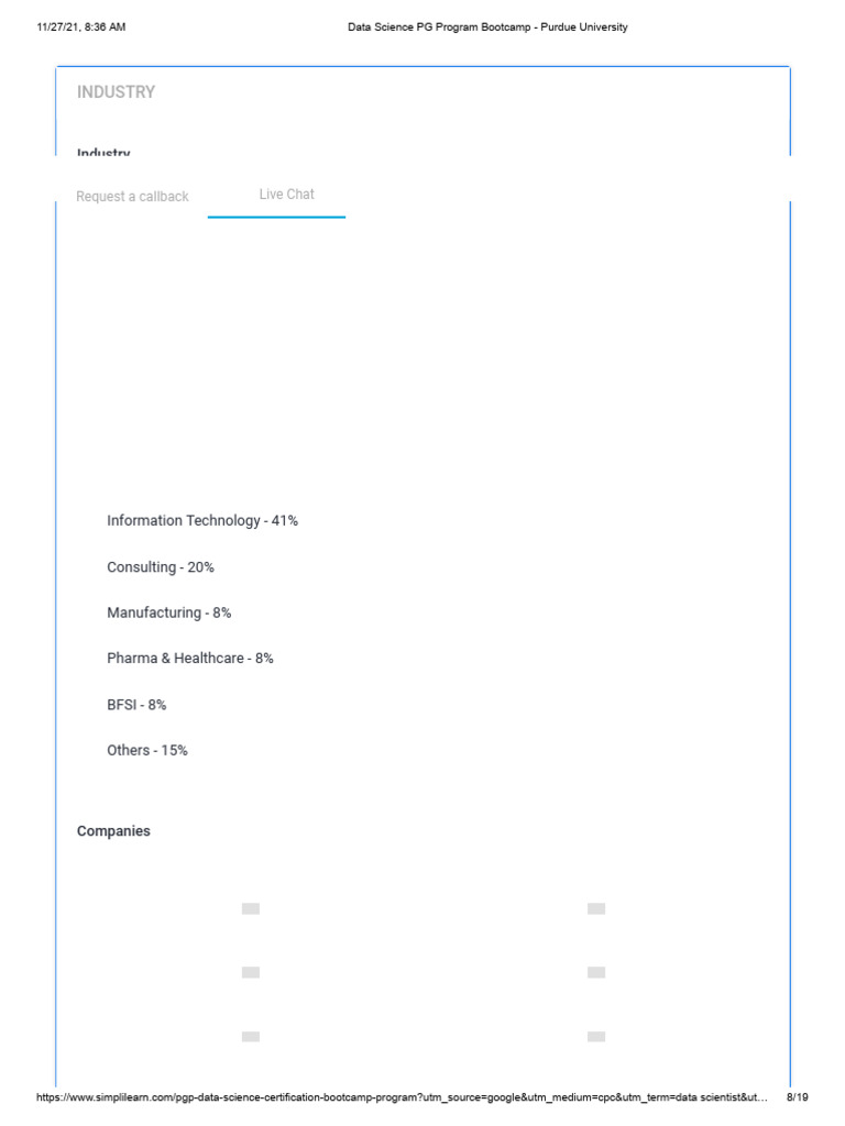 Data Science Bootcamp Overview | PDF