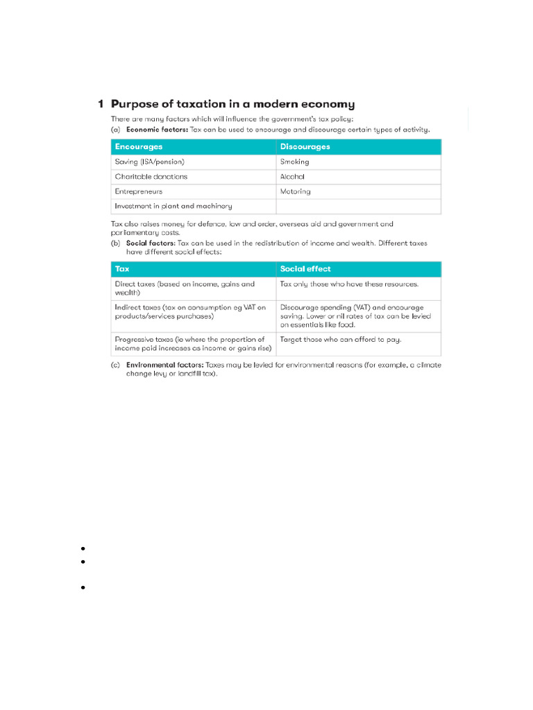 Overview of the UK Tax System | PDF | Taxes | Income Tax