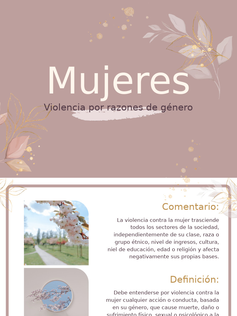 Tipos y Modalidades de Violencia de Género | PDF | Violencia ...