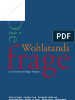 Die Wohlstandsfrage - 6 Visionen Für Nachhaltiges Wachstum