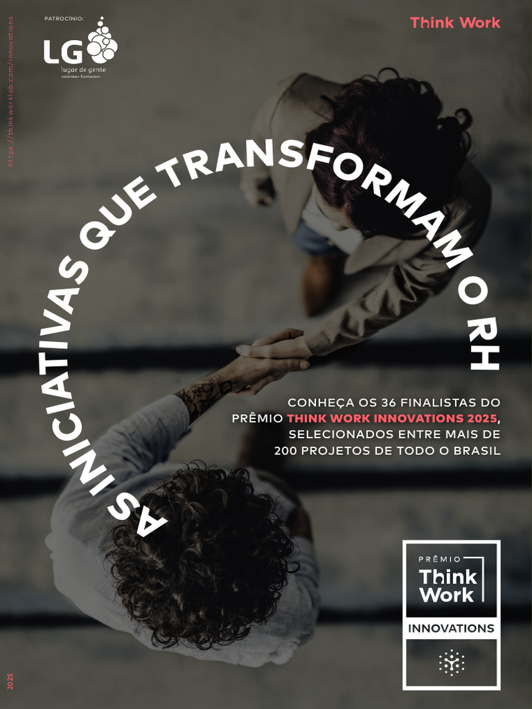 Ebook Premio Think Work Innovations 2025 | PDF | Gestão de recursos ...