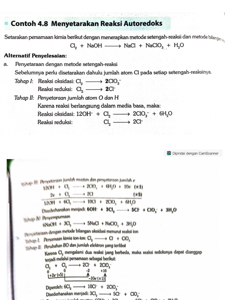 Reaksi Autoredoks | PDF