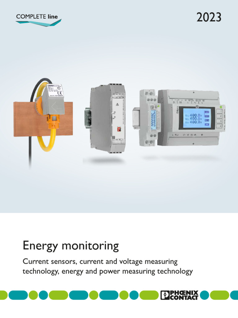 Energy Monitoring Solutions and Sensors | PDF | Alternating Current ...