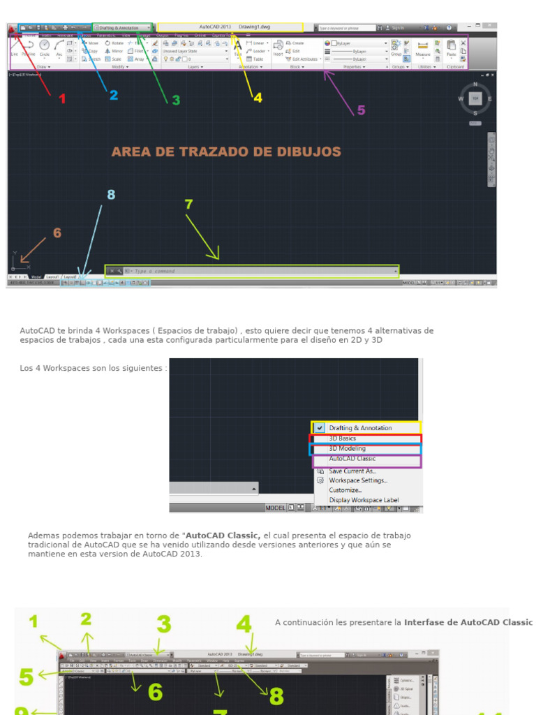 Pantalla de Autocad | PDF