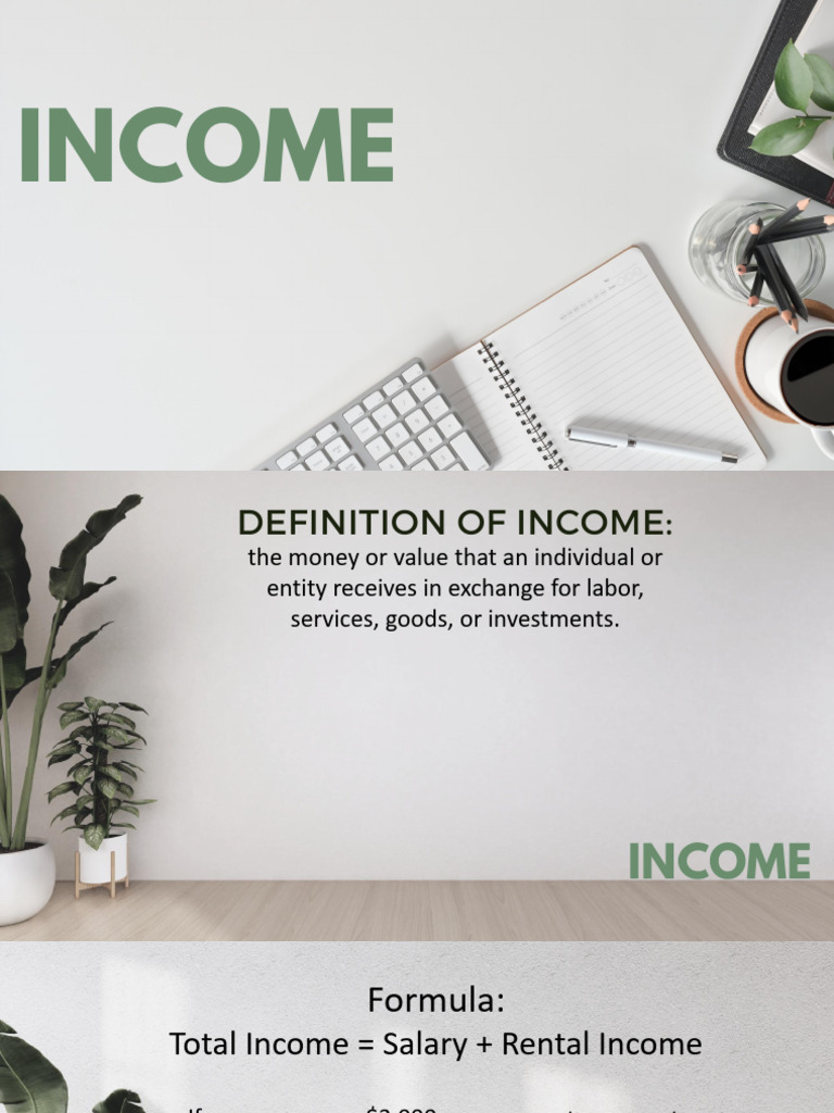 Understanding Income and Deductions | PDF | Income | Salary