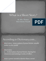 What Is A Short Story