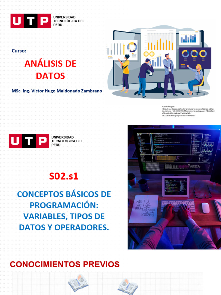 Conceptos Básicos de Programación en Python | PDF | Lenguaje de ...