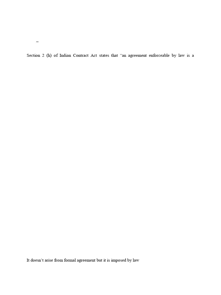 Indian Contract Act 1872 Explained | PDF | Law Of Agency | Damages