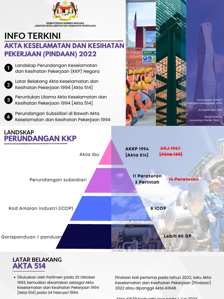 DOSH New Act Update Presentation Slide | PDF