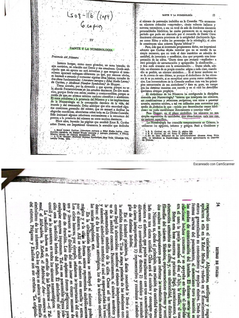 Castagnino, Raúl. Letras de Italia para Lectores No Italianos. Ed. Nora ...