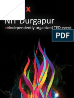 TEDx NITDurgapur Sponsorship Brochure