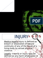 Medico Legal Aspect of Injury