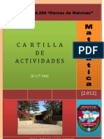 Cartilla de Actividades 2012