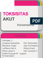 Toksiko Uji Akut Konvensional