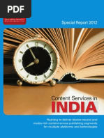 Download Content Services in India 2012 by Publishers Weekly SN90791265 doc pdf