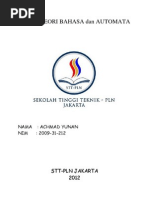 Download Tugas Teori Bahasa Dan Automata by Adi Mulya SN90799213 doc pdf