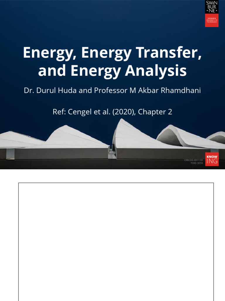 Energy Transfer and Thermodynamics Concepts | PDF | Heat Transfer | Heat