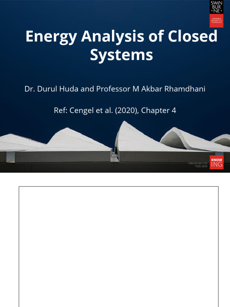 Lecture Chapter 4 D 2024 | PDF | Gases | Heat