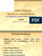 Materi Kuliah Bahasa Indonesia