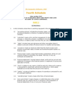 Fourth Schedule: Requirement As To Balance Sheet and Profit and Loss Account of Listed Companies