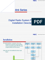 Pasolink V4 Installation and Initial Lineup Description