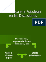 La Lógica y La Psicología en Las Discusiones