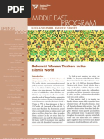 Download Reformist Women Thinkers in the Islamic World by The Wilson Center SN90828086 doc pdf