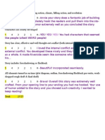 Student Work Sample Rubric