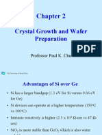 Crystal Growth and Wafer Preparation