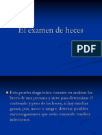 El Examen de Heces