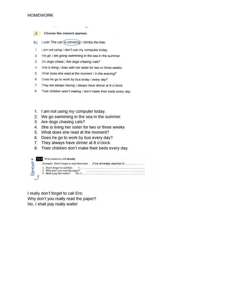 Homework Este | PDF