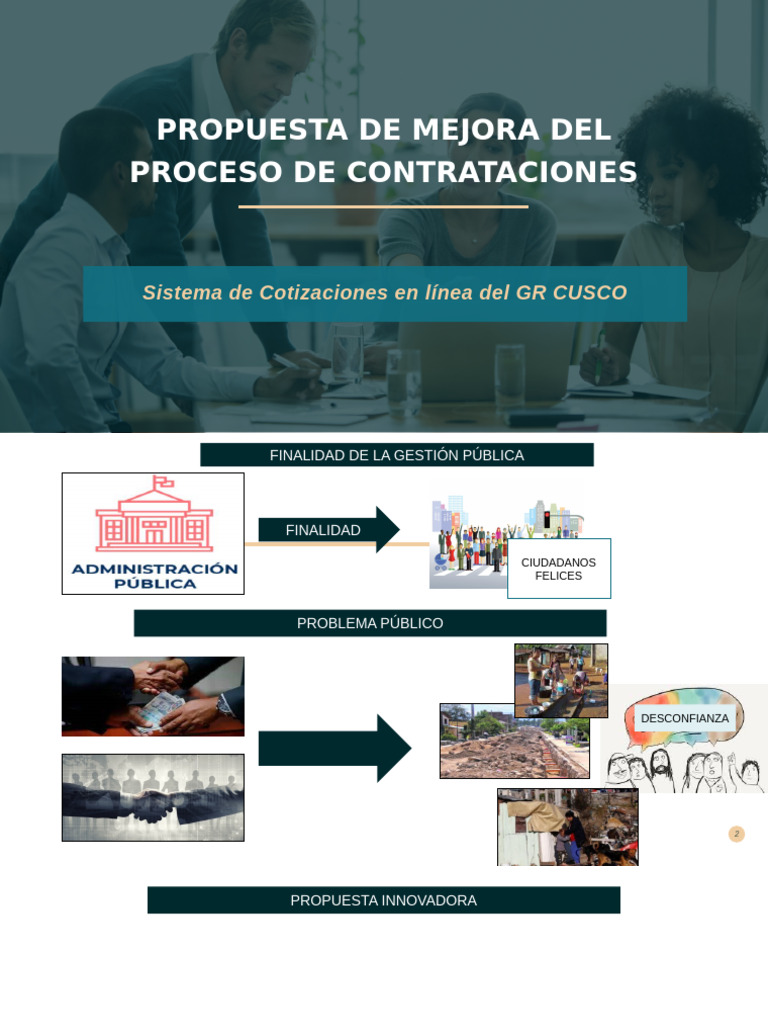Propuesta de Mejora Del Proceso de Contrataciones | PDF | Economias