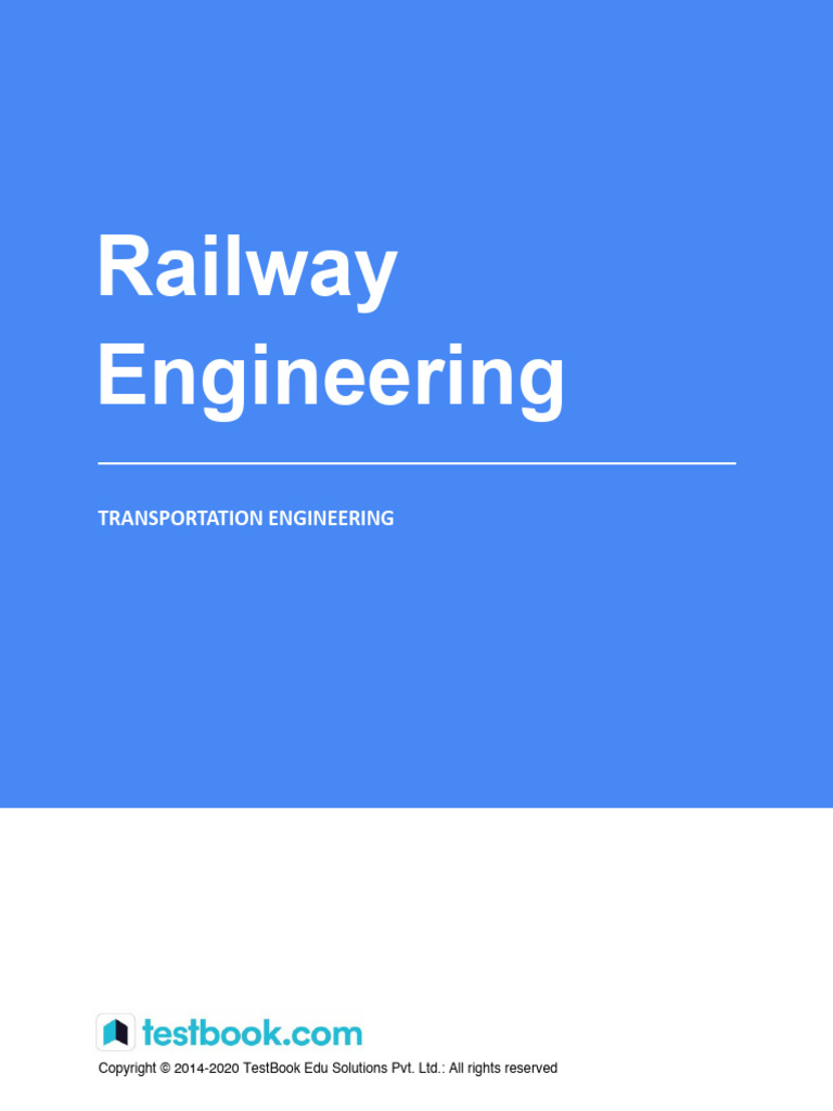 Railway Engineering Overview and Notes | PDF | Track Gauge | Rail Transport