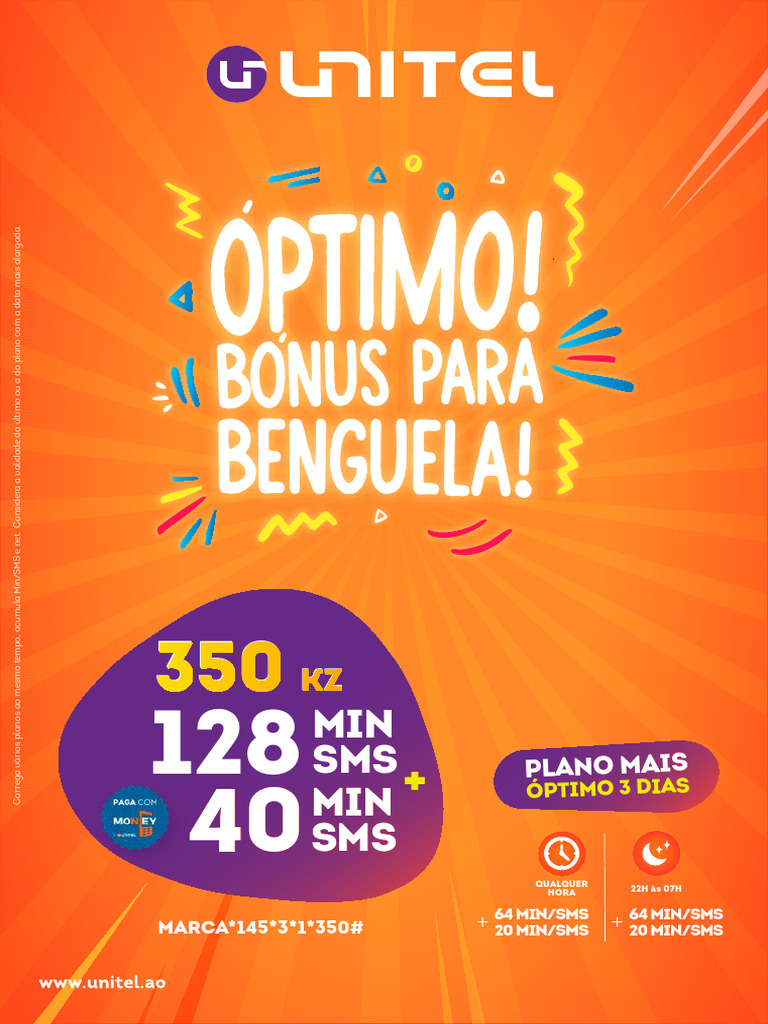 Planos Unitel: Opções 3 Dias | PDF